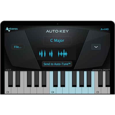 Antares Audio Technologies Auto Key - Software for Automatic Key and Scale Detection (Download) image 3