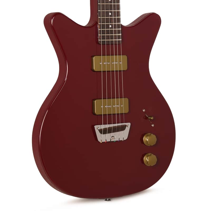 Danelectro Dan O. Mano Electric Guitar Maroon