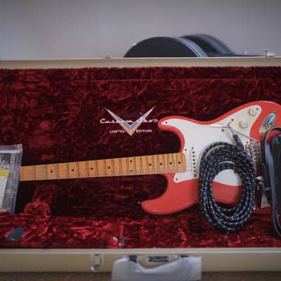 Fender Stratocaster 1957 Reissue Masterbuilt John Cruz Wildwood 10 Fiesta Red image 1