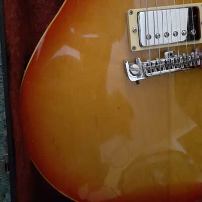 Greco MR1000 Mic Ralphs signature, nitro lacquer, fret edge binding, maxon PAFs, lawsuit MIJ 70s sun image 9