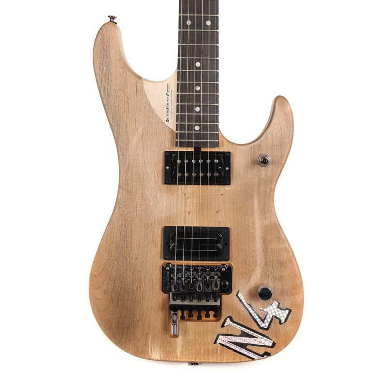 Washburn Nuno Bettencourt N4 Authentic Signature Matte Natural Used image 1