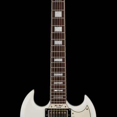 Epiphone Limited Edition G-400 Les Paul SG Custom (2008) - Antique White #11899 with Hard Case image 5