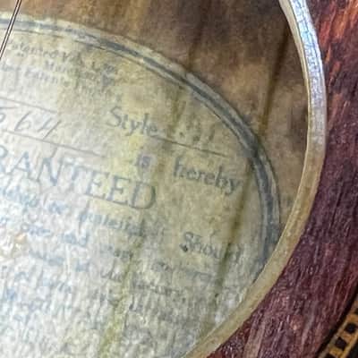 1928 The Gibson L-4 Archtop Acoustic Guitar Sunburst image 22