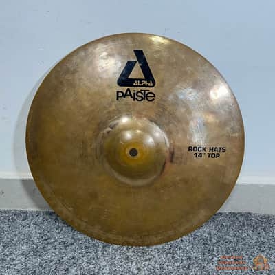 Paiste Alpha 14" Rock Hihat Cymbals image 2