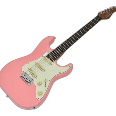 Schecter Nick Johnston Traditional Guitar Atomic Coral B-Stock1320 image 1