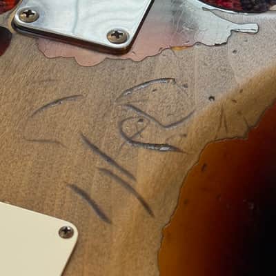 Fender Custom Shop Masterbuilt John Cruz 59’ Stratocaster “Super Duper” Relic with Abby Ybarra Pick ups image 14