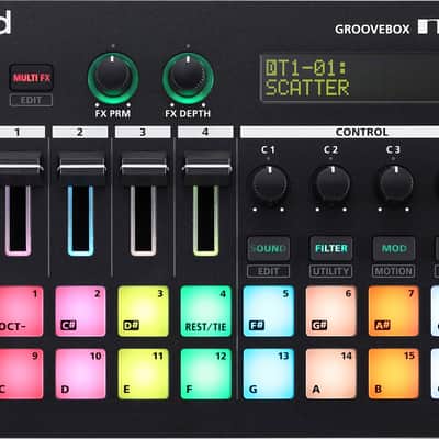 Roland MC-101 Groovebox w/ Cables image 2