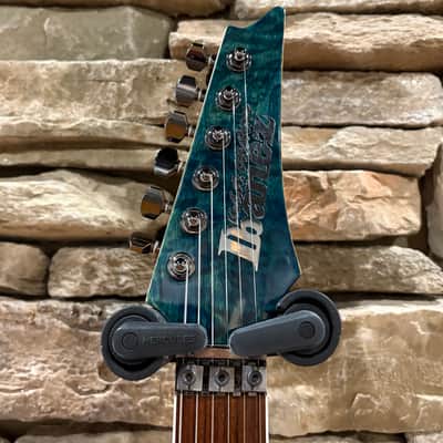 Ibanez USRG30-TG USA Custom RG - Transparent Blue w/ Non-Original Gig Bag image 3