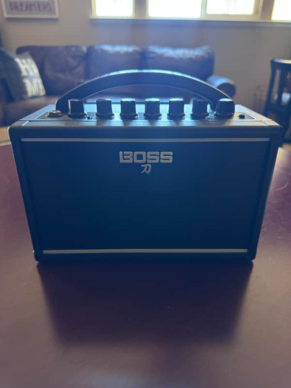 Boss KTN-MINI Katana Mini 7-Watt 1x4" Modeling Guitar Combo 2017 - Present - Black image 1