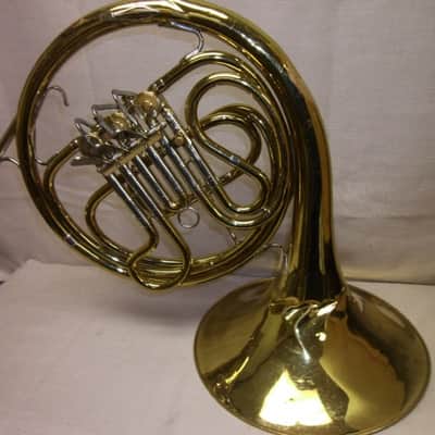 Selmer Bundy Single French Horn Brass, USA, Good Condition image 1