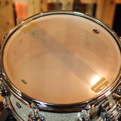 DW 6x12 Collector's Maple VLT Broken Glass Snare Drum - SO#1398038 image 5