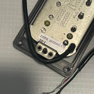 2020 USA Seymour Duncan TB-4 Black Bridge Humbucker Guitar Pickup w/ Ring 17.75k image 5