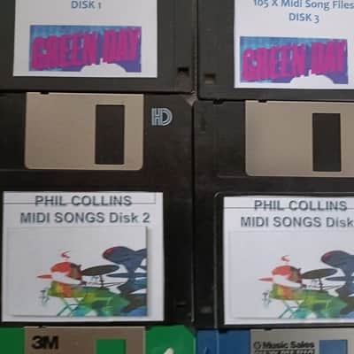 Midi Song Files - Retro Midi Songs Files Floppy Disk Collection image 7