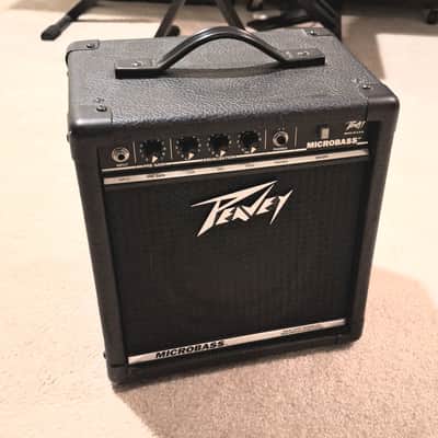 Peavey Microbass Micro Bass 20watt 1x8 Bass Amp Amplifier Made in USA Lot 82-575 image 2