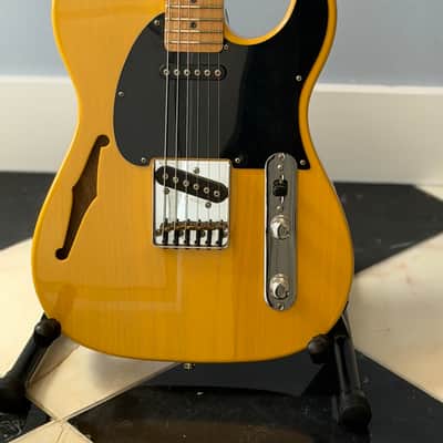 G&L ASAT Classic Thinline USA – Butterscotch Blonde – Semi-Hollow – OHSC – Clean image 4