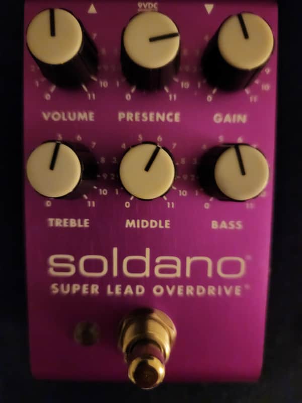 Soldano Super Lead Overdrive - Purple image 1