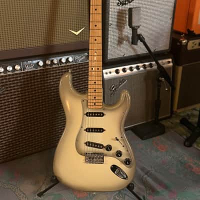 Fender Stratocaster Hardtail with Maple Fretboard 1978 - 1979 - Antigua image 1