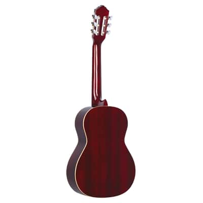 Ortega R121-3/4 WR Wine Red, inkl. Bag - 3/4 classical guitar image 8