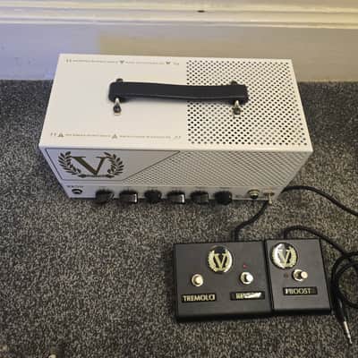 Victory Amps RK50 Richie Kotzen Signature Compact Series 50-Watt Guitar Head 2010s - White/Gold image 2
