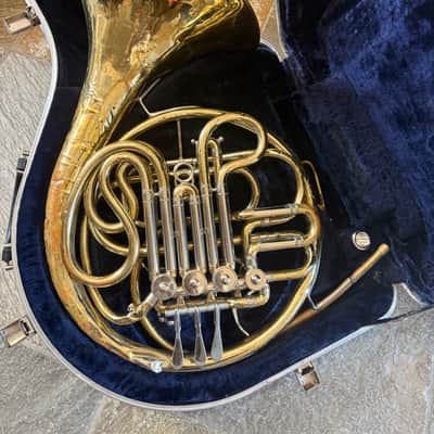 C. G. Conn 6D Double French horn. Made in USA image 1