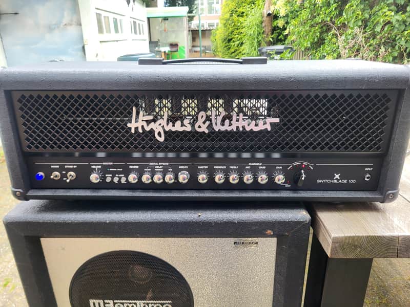 Hughes & Kettner Switchblade 4-Channel 100-Watt Programmable Guitar tube Amp Head 2006 - 2012 - Black image 1