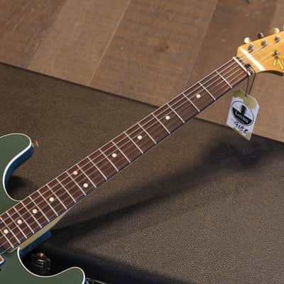 Unplayed! 2021 Fender Custom Shop Stratocaster HST Electric Guitar Aged Sherwood Metallic Relic + COA OHSC image 7