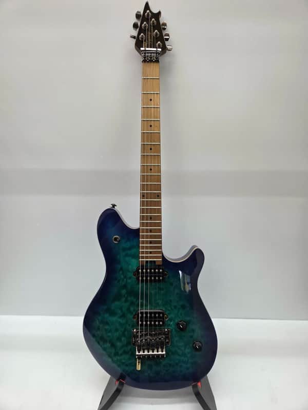 EVH Wolfgang WG Standard QM with Baked Maple Fretboard 2020 - Chlorine Burst image 1