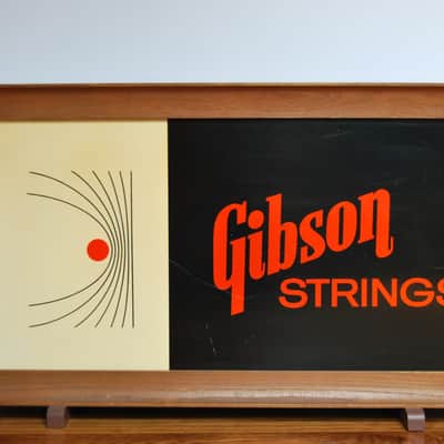 Gibson String Display Case Cabinet 1960/70s Rare! image 1