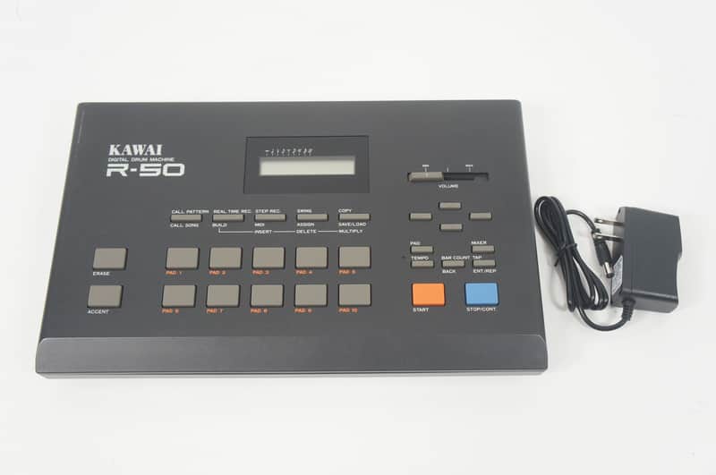 [SALE Ends Sep 24] KAWAI R-50 R50 Digital Electronic Drum Machine Vintage w/ 100-240V PSU Display Low image 1