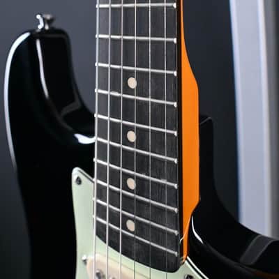 Jay Turser JT-30-BK-A 3/4 Size Double Cutaway Electric Guitar Black #273 image 11