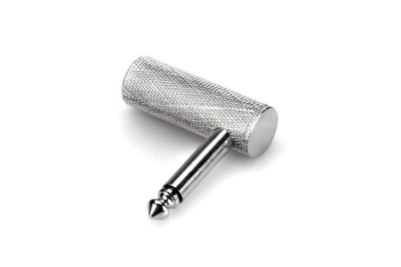 Hosa - GPP-151 - Right Angle Adaptor - 1/4" TS to Same (GPP151) image 1