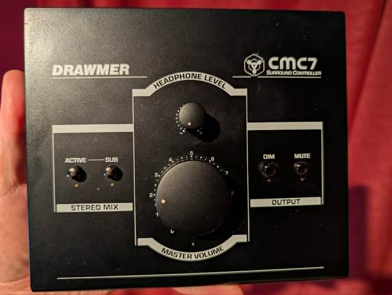 Drawmer CMC7 Surround Monitor Controller image 1