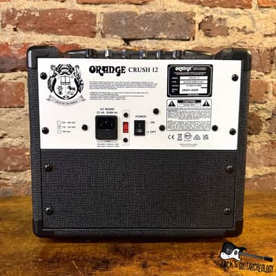 Immagine Orange Crush 12-Watt Solid State Combo Amp *NEW* (2026 - Black) - 4