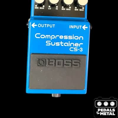 Boss CS-3 Compression Sustainer (Black Label) 1986 - 1992 - Blue - X18826 image 2