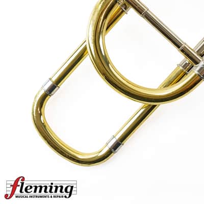 Bach Stradivarius 42G Professional Tenor Trombone - Gold Brass Bell image 13