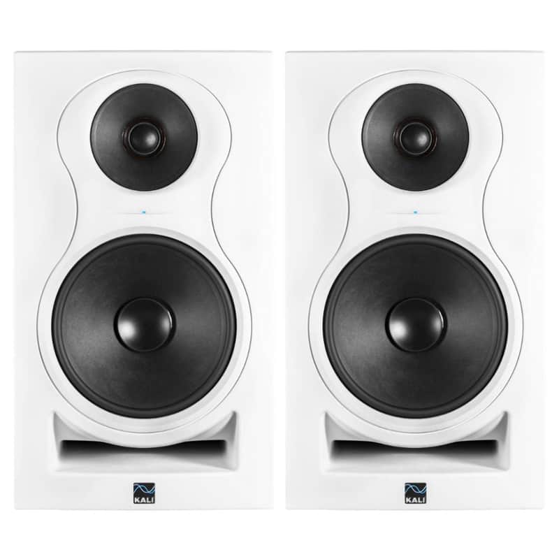 Kali Audio IN-8 V2 8″ 3-Way Studio Monitor-White / Pair *USA Small Business* image 1