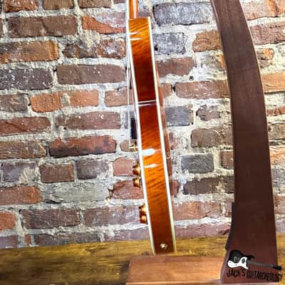 Eastman T186MX Semi-Hollow Electric Guitar w/ Gibson Pickups & HSC (2008 - Root Beer Flame) image 8