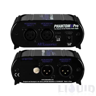 ART Phantom II Pro 2-Channel 48V Phantom Power Supply image 2