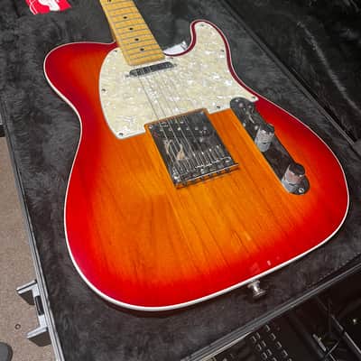 Fender American Deluxe Telecaster Aged Cherry Sunburst Electric Guitar - Used Very Good image 2