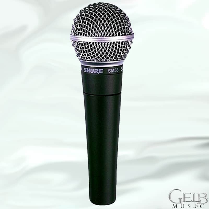 Shure SM58 Vocal Microphone, With Clip image 1