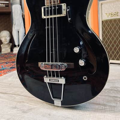 Vintage Rare Japan Hollow Bass Yamaha SA17 1971 Black image 4