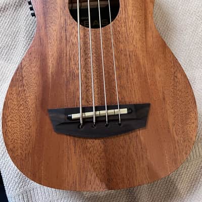 Kala U-Bass Wanderer 4 string bass ukulele with roundwound strings image 4