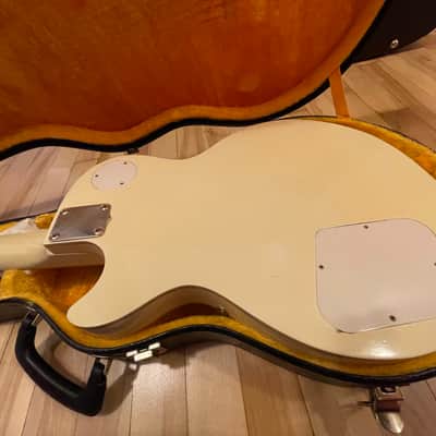 El Degas Les Paul around 1970  - Gold & White image 5