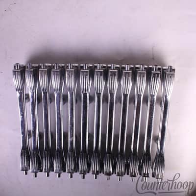 Ludwig 12x Mach Lugs Tom/Marching Snare Drum Vintage 70s-80s Chrome High-Tension image 2