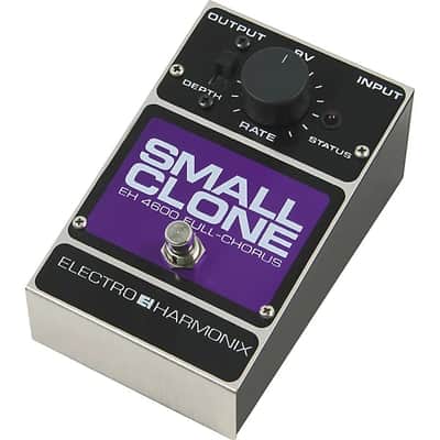 Electro-Harmonix Small Clone Analog Chorus Guitar Effects Pedal 2024 - Gray , Black , & Purple image 2
