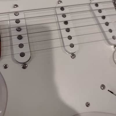 Fender American Original 50's Lefty Strat 2019 - Gloss white image 7