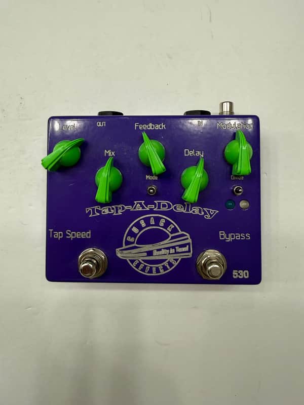Cusack Music Tap-A-Delay Digital Delay Tap Tempo Modulation Guitar Effect Pedal image 1