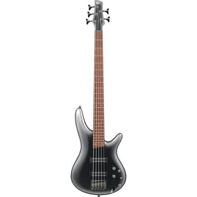 Ibanez SR Standard 5-String Electric Bass - Midnight Gray Burst image 6