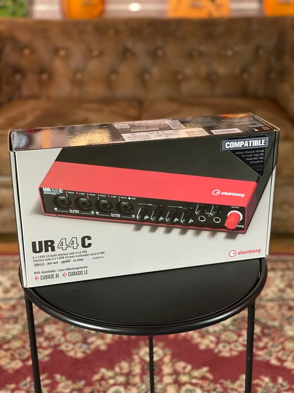 Steinberg UR44C Red USB 3.0 Audio Interface - NEW image 1