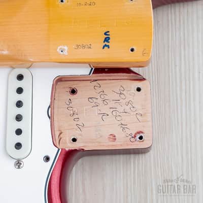 2020 Fender Custom Shop Limited Edition 1969 Stratocaster Journeyman Relic Aged Firemist Red w/ Case, COA, Tags image 18